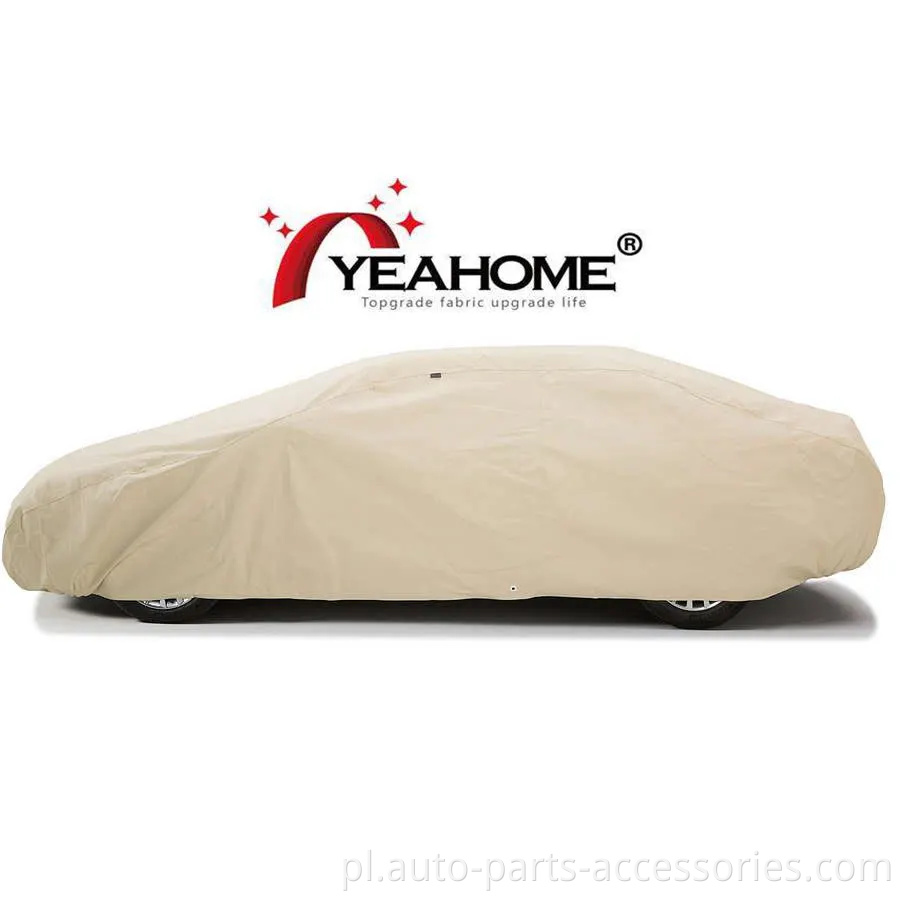 W 100% anty-UV Non-UV Material Cover Cover Cover Car Dekoracja samochodu